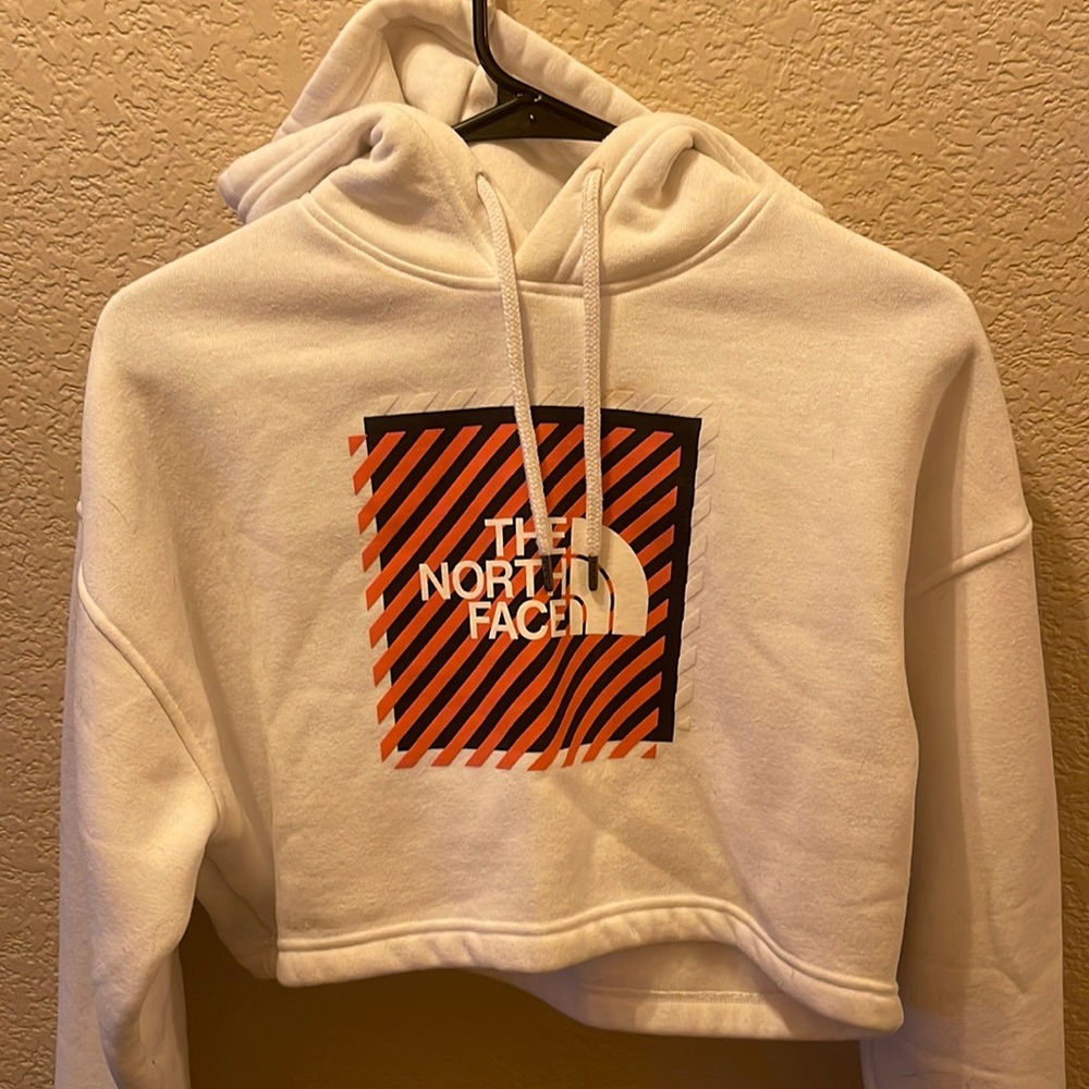 Women’s crop top north face hoodie